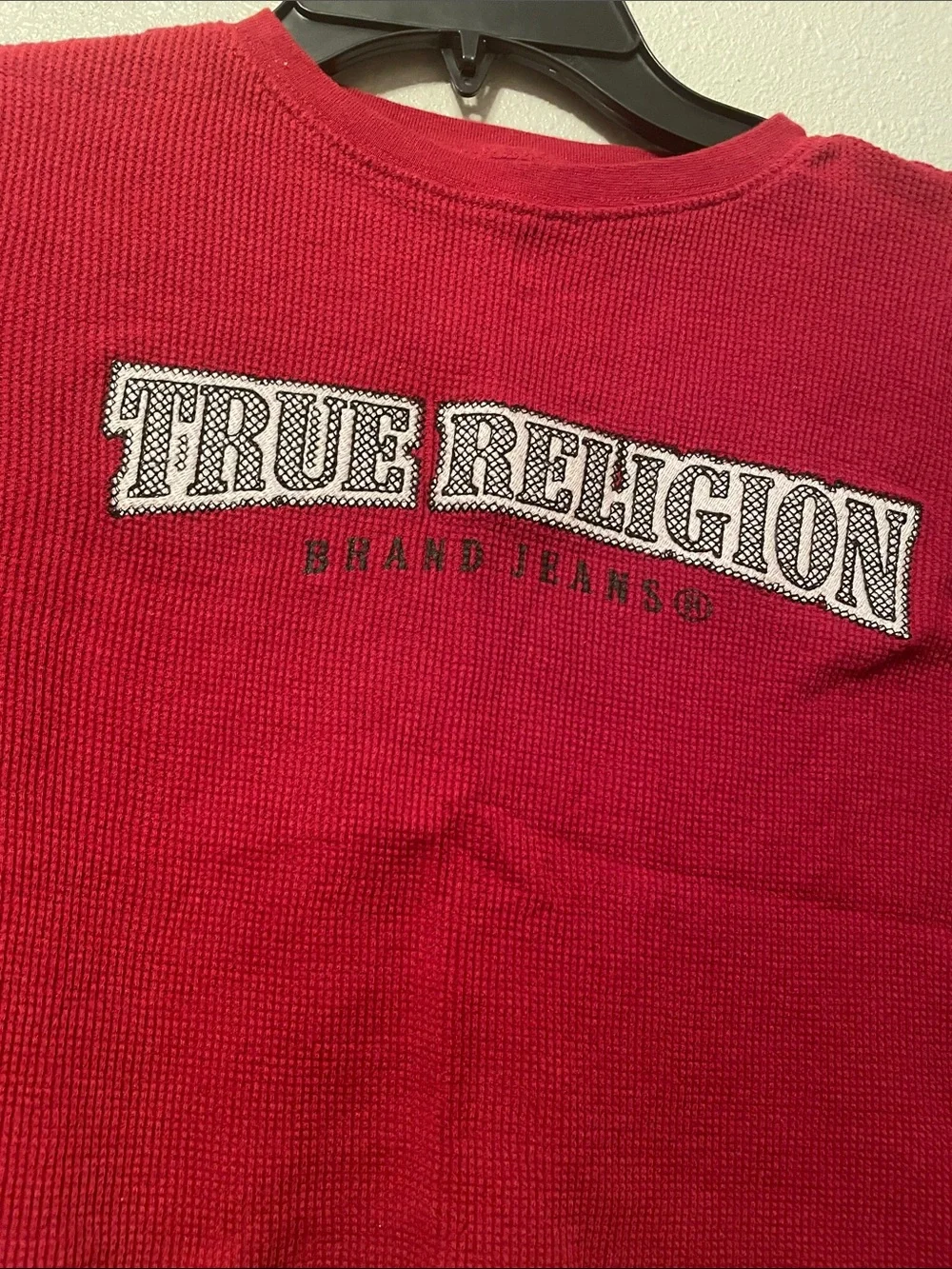 True Religion soft waffle